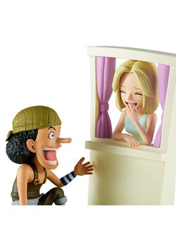 4983164887020 88702 Banpresto WCF One Piece-Log Stories - Usopp & Kaya