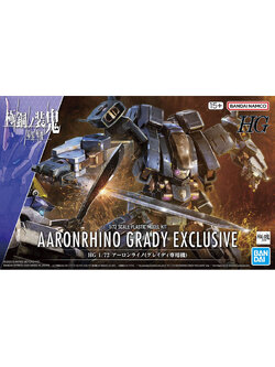 Bandai 4573102662903 HG 1/72 AARONRHINO GRADY EXCLUSIVE