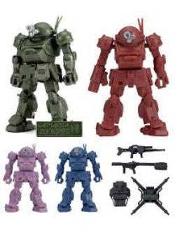 (เหลือ1ชิ้น ทักแชทก่อนโอน) GASHAPLA ARMORED TROOPERS VOTOMS ( 1เซ็ตจะมี5 แบบ)