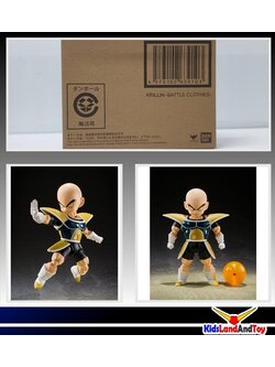 (เหลือ 1ชิ้น) 4573102639103 p-bandai s.h.figuarts krillin-battle clothes