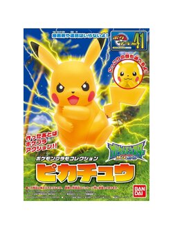 Bandai 4573102557827 Pokemon Plastic Model Collection Select Series Pikachu (Plastic model) 760 yen โมเดลประกอบ