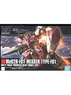 Preorderเข้า 12/2025-1/2026 รบกวนสั่งแยกกับสินค้ารายการอื่นครับ Bandai 4573102595461 HG 1/144 MESSER 2500yen