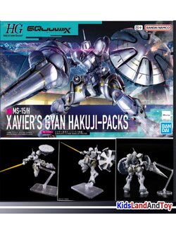 Bandai 4573102685940HG 1/144 XAVIER'S GYAN HAKUJI-PACKS (SPP)