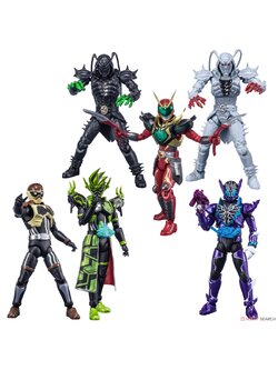 4549660628859 SHODO-O Kamen Rider 7 (set of 7)