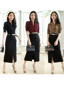 kudapy แม็กซี่เดรสสั้นสีแดง/สีทอง/สีดำ ช่วงบนใช้ผ้าวิ้งเย็บซับติด ไม่คันแน่นอนค่ะ