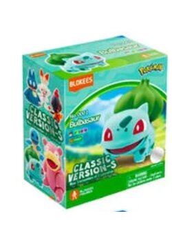BLOKEES 810181530971 FIGURES POKEMON 74007 CLASSIC VERSION S BULBASAUR