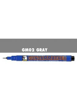 4973028506884 gm02 gundam marker gray ( หัวเข็ม สีเทา )