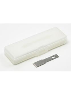 (เหลือ1ชิ้น) 74101 Modeler's Knife PRO Replacement Blade (Chisel, 10pcs.) ใบมีดแบบสิ่ว