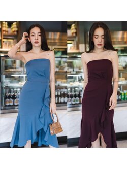 kudapy เดรสสั้นออกงานเกาะอกสีแดง/ฟ้า กรี๊ดกร๊าดกับลุคเผ็ช ที่ใส่แล้วๆๆดูผอมเพรียว