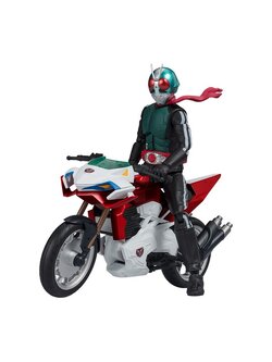 Bandai candy toy 4570117912894 Shodo-XX Kamen Rider No. 2 + No. 1 & Shin Cyclone Set Premium Bandai
