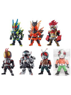 (มี1 รอเมลฉบับที่ 2 ยืนยันก่อนโอน ) 4549660424888 converge kamen rider 17 (set of 6+1secret)
