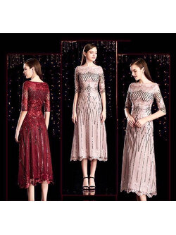 kudapy ชุดราตรียาวปักคริสตัลสีแดง สีชมพู หรูหรามากค่ะ