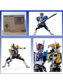 (เหลือ1ชิ้น ทักแชทก่อนโอน) jp lot 4573102629883 s.h.figuarts masked rider den-o rod form / ax form