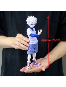 Preorderเข้า 1-2/2026 รบกวนสั่งแยกกับสินค้ารายการอื่นครับ Banpresto 4573102696144 HUNTER×HUNTER GRANDISTA-KILLUA-