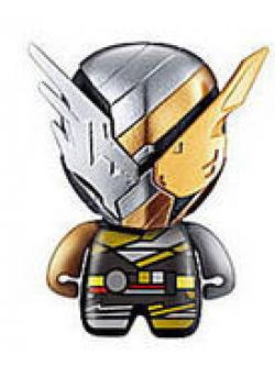 456956 Collechara!Ridr04-6. Kamen Rider Build Rabbit Dragon Form (เหลือง)