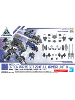 Bandai 4573102686947 30MM 1/144 OPTION PARTS SET 20 （FULL ARMOR UNIT 1）