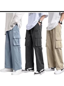 kudapy กางเกงทรงบอย 3 สี เขียว ดำ กากี ใส่เที่ยวใส่เดินป่าสบายๆ