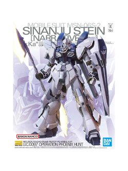 Bandai 4573102666949 MG 1/100 SINANJU STEIN (NARRATIVE Ver.) Ver.Ka