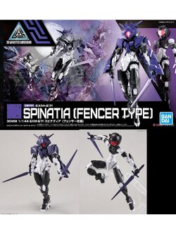 bandai 4573102617897 30MM 1/144 EXM-E7F SPINATIA (FENCER TYPE)