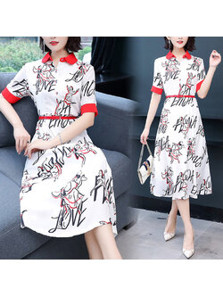 kudapy ชุดเดรสสั้นสีขาว ลายสวยสดุดตา เนื้อผ้านิ่มใส่แล้วดูดีเอามากๆ