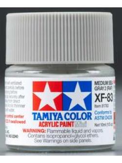 81783 acrylic mini (flat) xf-83 medium sea gray2 (RAF)