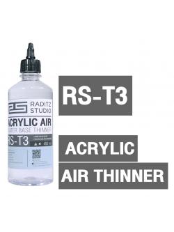 8858878900038 raditz RS-T3 Acrylic Air Thinner 450ml. ทินเนอร์สำหรับสีสูตรน้ำ