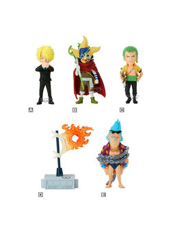 Banpresto ได้ครบ 5 แบบ 4983164289381 (set 5) WCF One piece - Enies lobby2