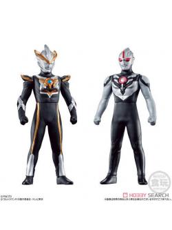 (เหลือ1ชิ้น ทักแชทก่อนโอน) 903401 Sofubi Hero VS Ultraman Battle Set Lube & Ultraman Orb Dark
