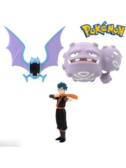 เหลือ1 4549660836629 POKEMON SCALE WORLD KANTO REGION KOGA & GOLBAT & WEEZING W