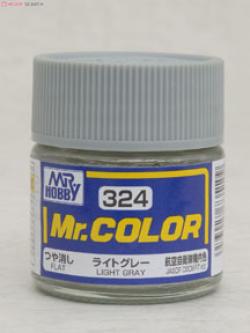 mr.color 324 light gray (flat) 10ml.