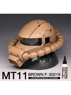 8858878400118 raditz MT11_Brown_F-30219 60ml.(gloss) สีน้ำตาล F-30219