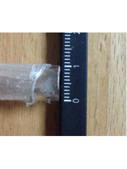 clear plastic tube ท่อใส กลวง 10 mm.