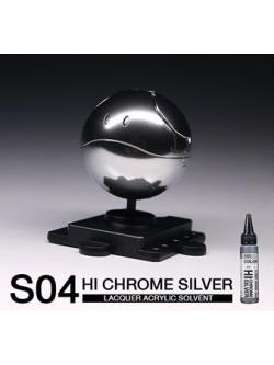 8858878300048 raditz S04_Hi_Chrome_Silver_35ml. (lacquer acrylic solvent)