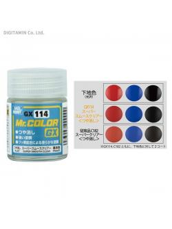 4973028631951 mr.hobby gx114 super smooth clear (primary) 18ml.