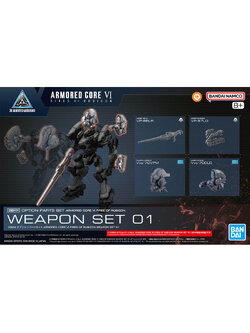 Bandai 4573102671707 30MM OPTION PARTS SET ARMORED CORE Ⅵ FIRES OF RUBICON WEAPON SET 01