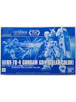 เหลือ1ชิ้น 4573102629562 (limited) hguc gundam G04 [clear color]