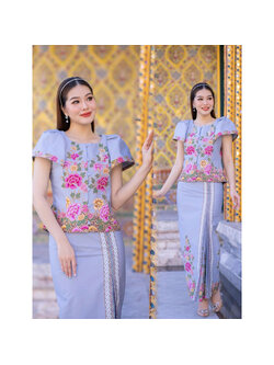 kudapy ชุดเซ็ทผ้าคอตตอนพิมพ์ลายสีสดใส ลายสวย ผ้าไม่บางใส ไม่เห็นชั้นใน สีไม่ตก ผ้าไม่ยืดไม่หด