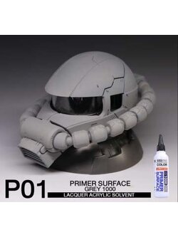 8858878800018 (raditz) P01 Surface Primer Gray 1000 120ml.