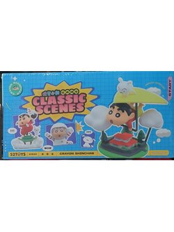 6958985023627 กล่องสุ่ม crayon shinchan classic scenes (8+1secret)