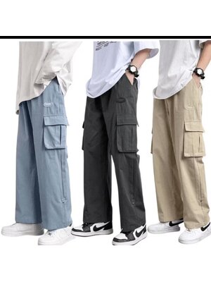 kudapy กางเกงทรงบอย 3 สี เขียว ดำ กากี ใส่เที่ยวใส่เดินป่าสบายๆ