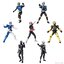 4549660957720 ได้ครบ 8แบบ SHODO-XX Kamen Rider 4 (Set of 8) (