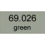 mecha vallejo 69. 026 green 17 ml.