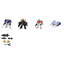 Bandai Gashapon 4549660114635 ได้ครบ 5 แบบ (U) GD MOBILE SUIT ENSEMBLE 02