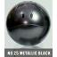 130125 max 25 Metallic Black สีดำเมทัลลิค เงา