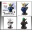 Bandai Gashapon 4570118181312 *ได้ครบ3แบบ**GUNDAM MS MECHANICAL BUST 08 WING GUNDAM ZERO(EW Ver.) sot of 3
