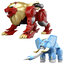 Bandai 4549660737711 smp hyakuju gattai gaolion & gaoelephant
