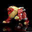 Bandai 4549660737711 smp hyakuju gattai gaolion & gaoelephant