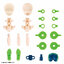 Bandai 4573102674340 30MS OPTION PARTS SET 14 (SPOTTER COSTUME) [COLOR B]