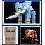 Bandai 4549660737711 smp hyakuju gattai gaolion & gaoelephant