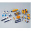 *กล่องบุบ** 4573102588494 (p-bandai) mission pack F type & M-type for mg F90 ** ไม่รวมหุ่น**